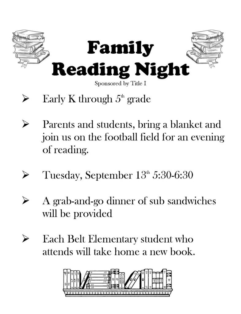 Family Reading Night 